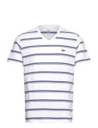 Original Hm Vneck Sail Stripe Tops T-shirts Short-sleeved Multi/patter...