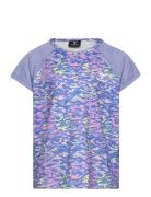 Hmltessa T-Shirt Sport T-shirts Short-sleeved Purple Hummel
