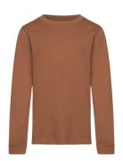Ted Ls Tops T-shirts Long-sleeved T-shirts Brown MarMar Copenhagen