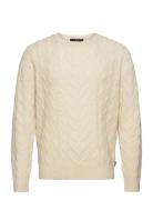 Kario Designers Knitwear Round Necks Cream IRO