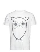 Knowledge Cotton Apparel Alder Big Owl Tee - Gots/Vegan Vit