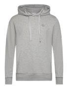 Knowledge Cotton Apparel Arvid Basic Hood Badge Sweat - Gots Grå