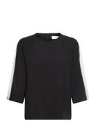 Zadianiw Sweatshirt Tops T-shirts & Tops Long-sleeved Black InWear