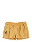 Mini Rodini Bloodhound Emb Woven Shorts Beige