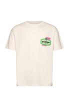 St D Island Tee Designers T-shirts Short-sleeved Cream Pas De Mer