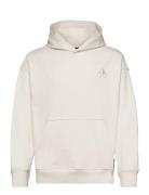 Serge Hoodie Tops Sweat-shirts & Hoodies Hoodies Cream Moose Knuckles