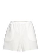 Puglia Shorts Bottoms Shorts Casual Shorts White A Part Of The Art