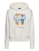 Polo Bear Duo Fleece Hoodie Tops Sweat-shirts & Hoodies Hoodies Cream ...