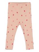 Minymo Leggings Aop Rib Rosa