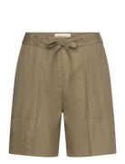 GANT Rel Tie Waist Shorts Khaki Green