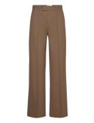 Recy Sportina Pin Perry Pants Bottoms Trousers Wide Leg Brown Mads Nør...