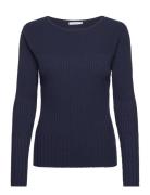 Tamaris Apparel Cayenne Rib Knit Sweater Marinblå