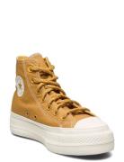 Chuck Taylor All Star Lift Sport Sneakers High-top Sneakers Beige Conv...