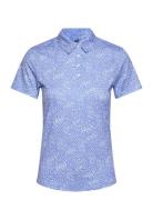W Cloudspun Microdot Ss Polo Tops T-shirts & Tops Polos Blue PUMA Golf