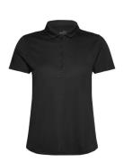 W Pure Ss Polo Tops T-shirts & Tops Polos Black PUMA Golf