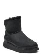 Gen-Ff Mini Double-Faced Shearling Boots Shoes Wintershoes Black FitFl...