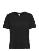 Objannie S/S T-Shirt Noos Tops T-shirts & Tops Short-sleeved Black Obj...