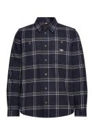 Dickies Warrenton Shirt Ls Marinblå