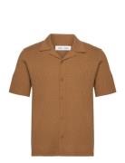 Sagabin Ss Shirt 10490 Designers Shirts Short-sleeved Orange Samsøe Sa...