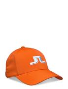 Anga Cap Accessories Headwear Caps Orange J. Lindeberg