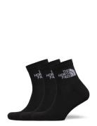 Multi Sport Cush Quarter Sock 3P Sport Socks Regular Socks Black The N...