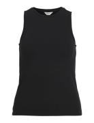 Objjamie S/L Tank Top Tops T-shirts & Tops Sleeveless Black Object