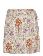 Autumn Drape Skirt Kort Kjol Multi/patterned By Ti Mo