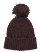 Knitted Beanie Chunky Accessories Headwear Hats Beanie Brown Lindex