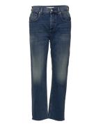 Maijke Trousers Rose Label Pack Bottoms Jeans Straight-regular Blue Re...