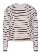 Essigne Ls Striped T-Shirt - Gots Tops T-shirts & Tops Long-sleeved Bl...