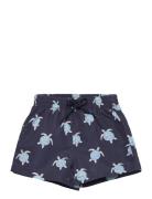 Turtles Print Swimsuit Badshorts Navy Mango