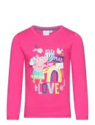 Long-Sleeved T-Shirt Tops T-shirts Long-sleeved T-shirts Pink Gurli Gr...