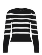 Onlsally L/S Puff Pullover Knt Tops Knitwear Jumpers Black ONLY
