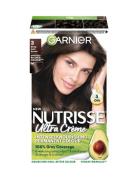 Garnier Nutrisse Ultra Crème 3.0 Deep Dark Brown Beauty Women Hair Car...