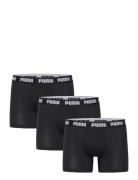 Puma Men Everyday Boxer 3P Boxerkalsonger Black PUMA