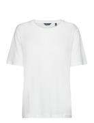 GANT Drape Ss T-Shirt Vit