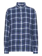 Polo Ralph Lauren Relaxed Fit Plaid Cotton Shirt Blå