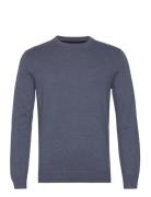 Tom Tailor Basic Crewneck Knit Marinblå