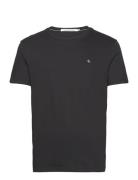 Ck Embro Badge Tee Tops T-shirts Short-sleeved Black Calvin Klein Jean...