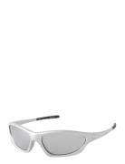 Nlnfrey Sunglasses Solglasögon Silver LMTD