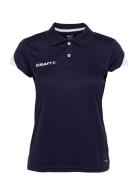 Pro Control Impact Polo W Sport T-shirts & Tops Polos Blue Craft