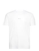 Slhaspen Print Ss O-Neck Tee Noos Tops T-shirts Short-sleeved White Se...