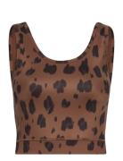 Svea W. Tonal Leo Top Brun