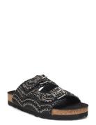 Slipper Platta Sandaler Black Sofie Schnoor