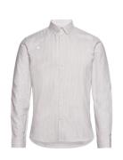 Oxford Superflex Shirt L/S Tops Shirts Casual White Lindbergh