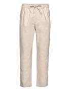 Knowledge Cotton Apparel Fig Loose Linen Look Pants - Gots/V Beige