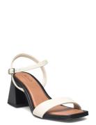 Women Sandals Sandal Med Klack White NEWD.Tamaris