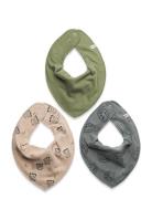 Bandana Bib Boy -Aop Baby & Maternity Care & Hygiene Dry Bibs Multi/pa...