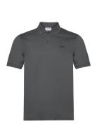 Calvin Klein Smooth Cotton Slim Polo Grå