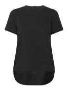 Lr-Kowa Tops T-shirts & Tops Short-sleeved Black Levete Room